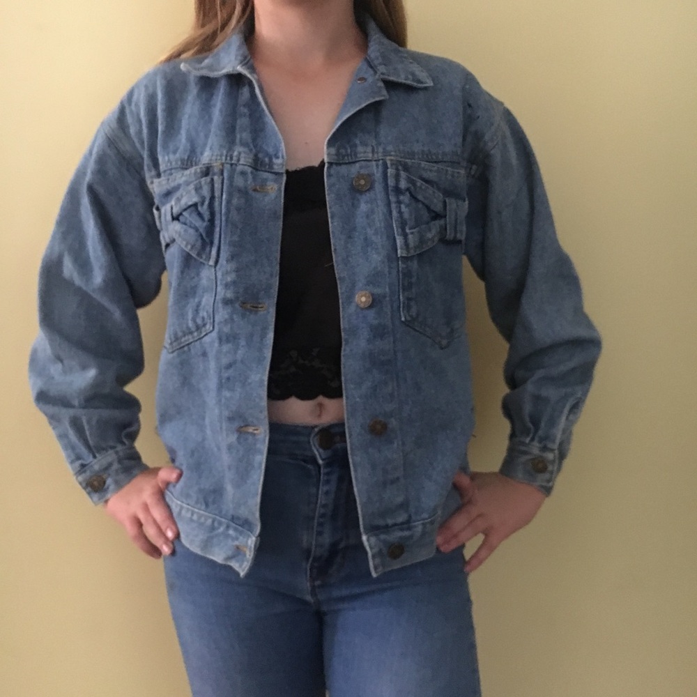 dA bESt jEaN jacket🎀